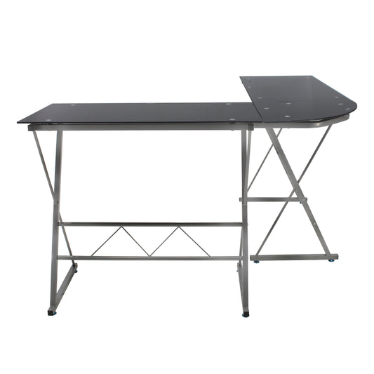 Escritorio Cristal Negro