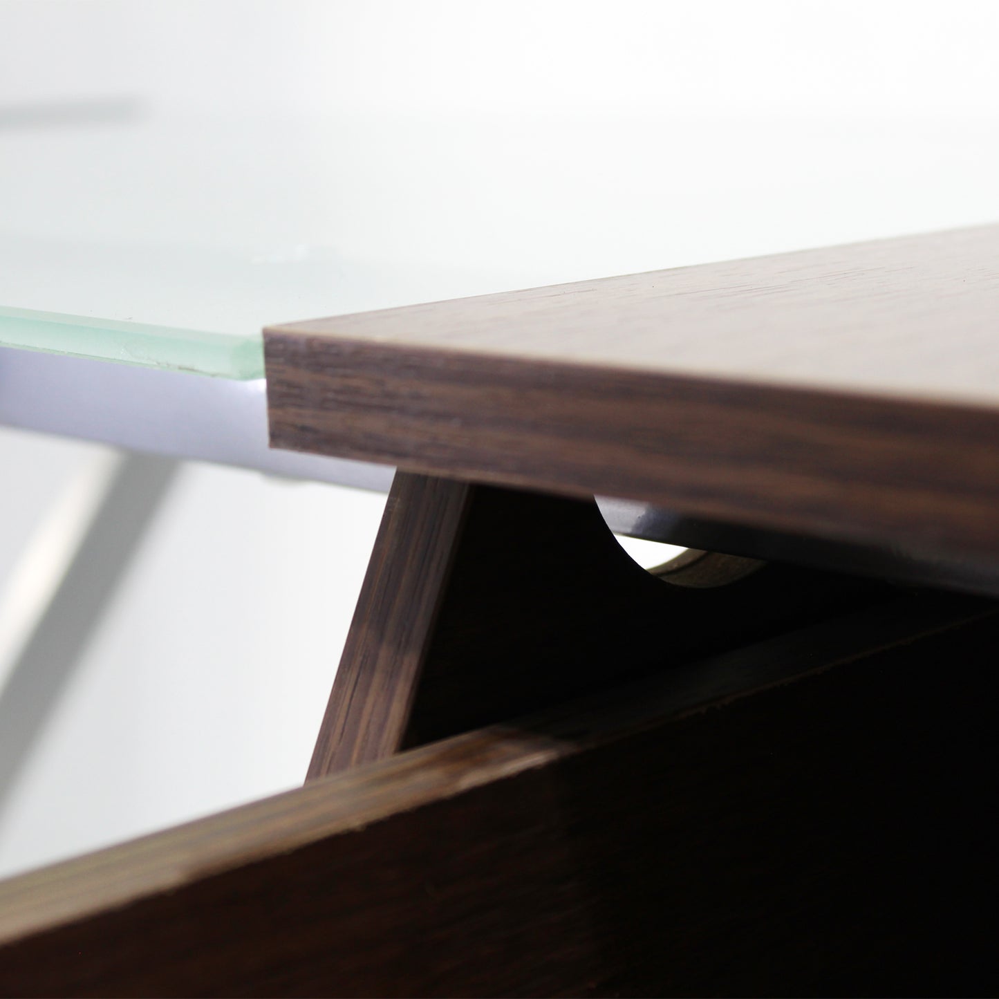 Escritorio Cristal / Madera